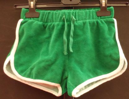 Groene shortjes