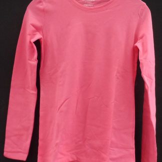 Donker roze T-shirt lange mouw