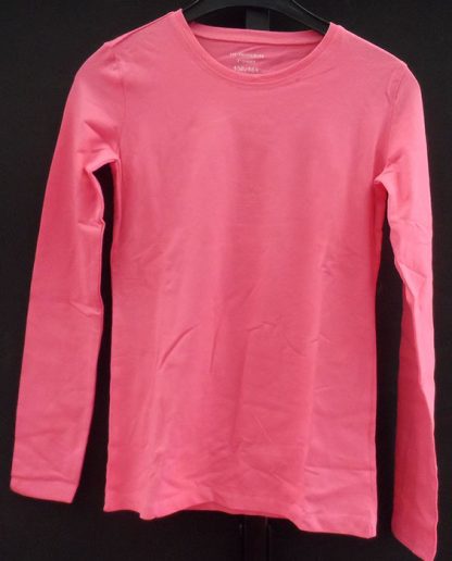 Donker roze T-shirt lange mouw