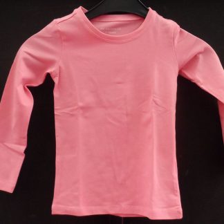 Licht roze T-shirt lange mouw