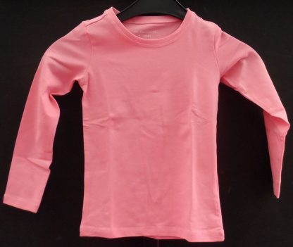 Licht roze T-shirt lange mouw