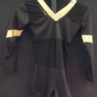 Playsuit zwart/goud